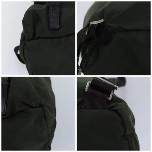 PRADA Backpack Nylon Khaki Auth bs16382 - Picture 16 of 16